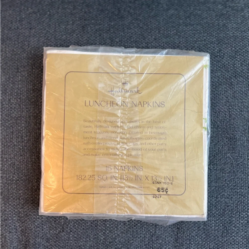 Vintage 1980s Hallmark Party Napkin Sets